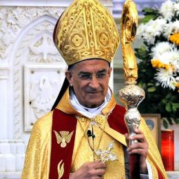 el patriarca maronita bchara rai visita tierras santas